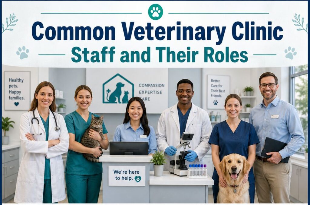 Common Veterinary Clinic Staff and Their Roles