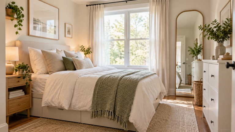 How to Make a Small Bedroom Feel Bigger